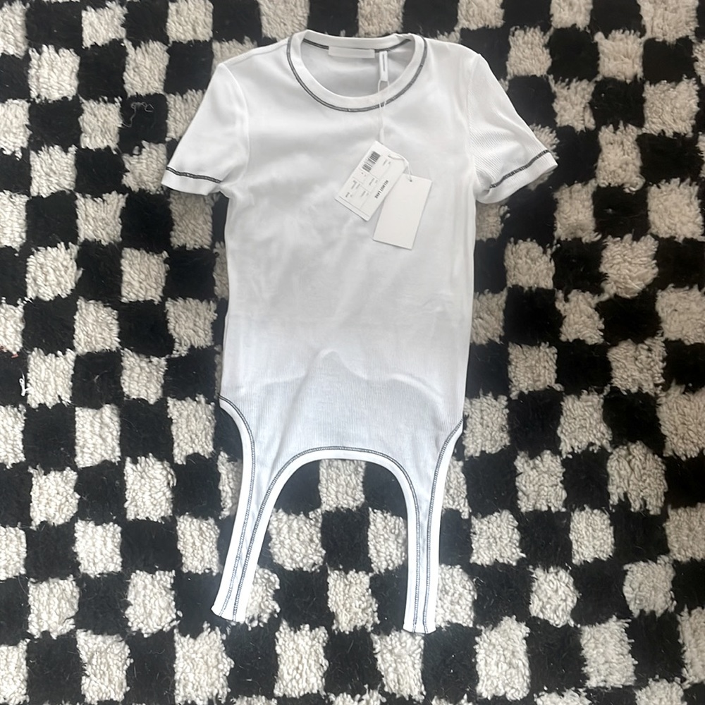 Helmut Lang Cutaway Tee NWT